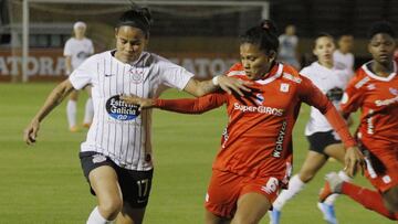 Am&eacute;rica cae goleado 4-0 ante Corinthians en la semifinal de la Copa Libertadores Femenina.