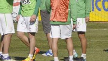 Castro y Chica se enfrentan en el entrenamiento