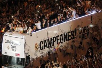 Las celebraciones del campeón