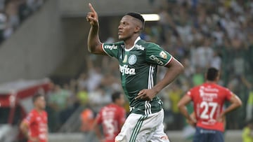 Yerry Mina est&aacute; a horas de convertirse en nuevo jugador del Barcelona &iquest;Es lo que m&aacute;s le conviene de cara al Mundial? 