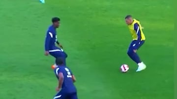 Mbappé stuns with unreal wonder goal in France training
