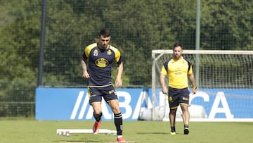 Entrenamiento Deportivo de La Coruña. Ximo Navarro