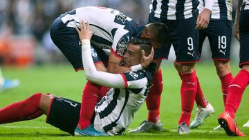El delantero argentino había disputado ocho juegos de final con Rayados sin convertir ni un gol; hoy rompió esta mala estadística.
