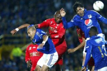 El partido en El Campín el 19 de noviembre de 2011 terminó 2-0 a favor de Millonarios.