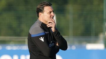 Cristóbal quiere solucionar ya los problemas defensivos