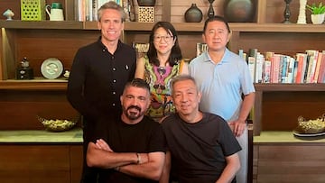 Peter Lim recibió en Singapur a Layhoon Chan, Gattuso, Miguel Ángel Corona y Kim Koh.