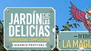 Festival del Jardín de las Delicias: fechas, horarios, cartel de artistas y cómo llegar