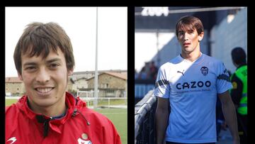 David Silva, en el Eibar, y Jesús Vázquez.