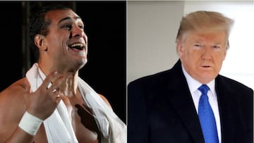 Despu&eacute;s de la derrota ante Tito Ortiz, Alberto &#039;El Patr&oacute;n mand&oacute; un mensaje para el presidente de USA.