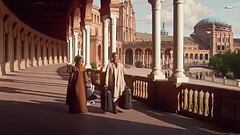 El día en el que Anakin Skywalker y Amidala aterrizaron en la Plaza de España (Sevilla) en una película de ‘Star Wars’