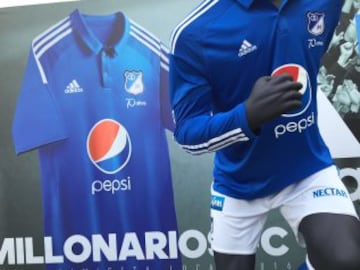 Millonarios presentó su camiseta oficial para 2016 conmemorando sus 70 años 