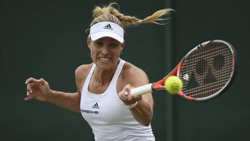 Kerber y Halep, en octavos
de final por la vía rápida