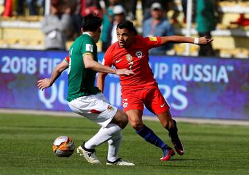 Bolivia vs. Chile, en imágenes