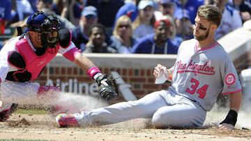 Bryce Harper ha disfrutado de pocas alegr&iacute;as en los &uacute;ltijmos encuentros, pero su comportamiento no es excusable.