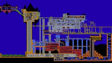 Mapa del primer Castlevania