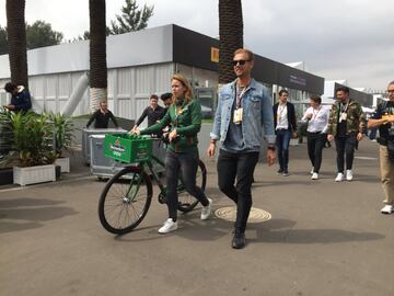 Las celebridades que asistieron al Gran Premio de México