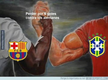 La derrota histórica del Barcelona, protagonista de los memes de la Champions