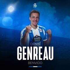 Oficial: Genreau se convierte en el tercer fichaje del Deportivo