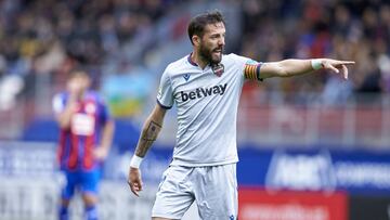 Jose Luis Morales during the La Liga soccer match between S.D Eibar vs Levante U.D at Ipurua stadium.Eibar, Guipuzcoa ,Spain, 29/02/2020.