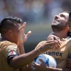 Los Pumas no tuvieron piedad y golearon 3-0 al Monterrey