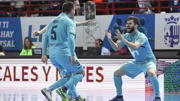 El Movistar Inter derrota a Palma Futsal en el regreso de la Liga