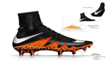 Nike mejoró su modelo para atacantes movedizos. La tecnología de Hypervenom II permite que los jugadores realicen con comodidad sus inesperados movimientos dentro del área.