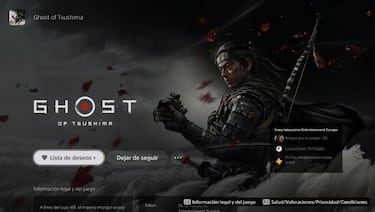 Ghost of Tsushima: Director's Cut sustituye a la edición básica en PS Store; cómo acceder