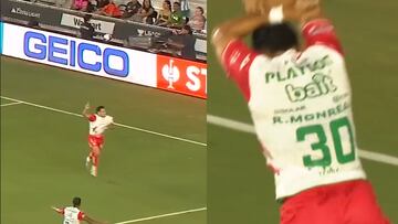 Jugador de Necaxa festeja con un “Siu” en la casa de Messi