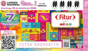 Resultados Sorteo Zodiaco 1732: premios y números que cayeron hoy 25 de enero del 2026