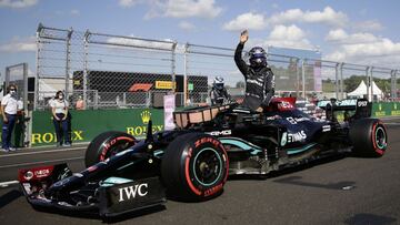Lewis Hamilton (Mercedes W12). Hungaroring, Hungr&iacute;a. F1 2021.