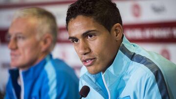 Deschamps convoca a Varane para los dos próximos partidos