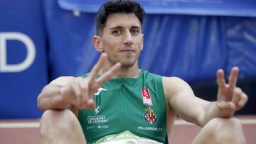 Daniel Rodríguez, campeón de 60 y de 200 metros.