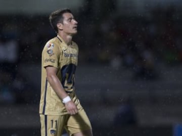 Jugó con Pumas del Apertura 2016 al Clausura 2017