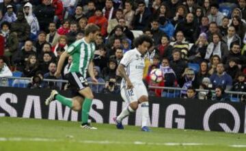 1-1. Cristiano Ronaldo anotó el gol del empate gracias un centro de Marcelo.