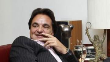 <b>EN LA LUCHA. </b>Christian Constantin en su reciente visita al Foro-AS, el pasado día 3.