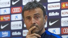 Rueda de prensa de Luis Enrique.