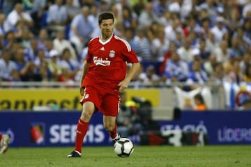 Xabi Alonso during his Liverpool days