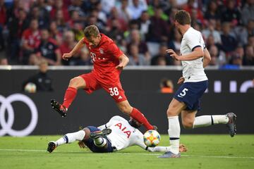 Bayern Múnich y Tottenham se enfrentaron en la final del torneo disputado en Múnich. Los Spurs celebraron primero con anotaciones de Lamela y Eriksen. En el complemento los locales igualaron con goles de Arp y Davies. En los penales el subcampeón de Europa se impuso (6-5) con el arquero Gazzaniga como protagonista. 