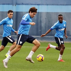 El Málaga, lastrado por la sequía de sus delanteros