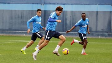 El Málaga, lastrado por la sequía de sus delanteros