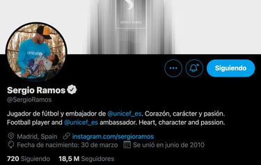 Ramos se desliga del Madrid