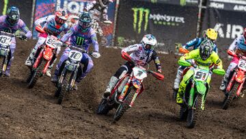 Jorge Prado, en una salida de MXGP en Alemania.