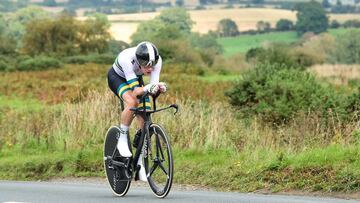 Rohan Dennis, campe&oacute;n del mundo contrarreloj.