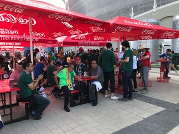 México vs. Suecia: El ambiente y color previo al partido