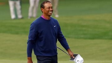 Tiger Woods, con "buen humor" tras ser trasladado de hospital