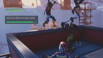 Fortnite Battle Royale - Desafío de la Semana 5 de la Temporada 7: Fase final: Baila en lo alto de una torre de control del tráfico aéreo