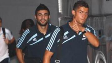 El Real Madrid se ha concentrado en el Santiago Bernabéu a las 11 de la mañana.