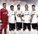 Las nuevas equipaciones del Valencia