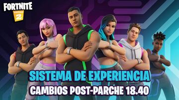 Fortnite: el sistema de experiencia/XP ha cambiado en Creativo y Salvar el Mundo tras el parche 18.40