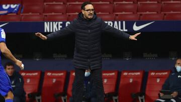 El técnico del Getafe, José Bordalás.